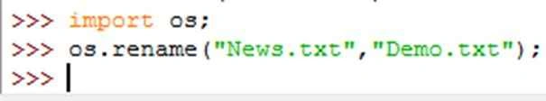 rename Method