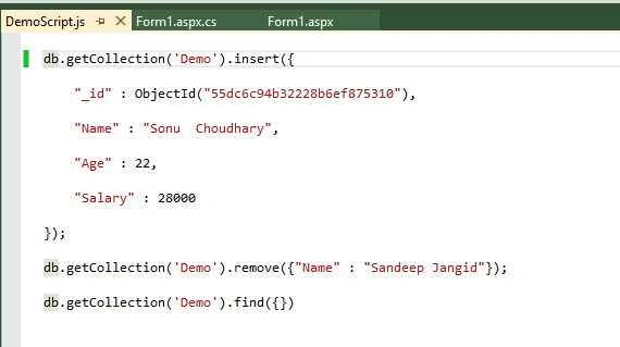 script