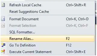 Rename Alias