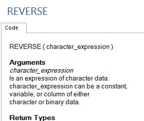 REVERSE