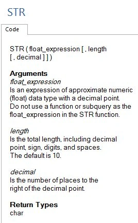 STR