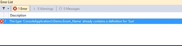variable must be unique