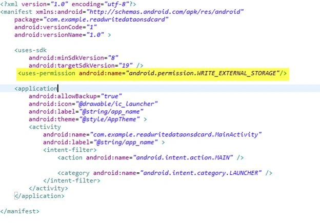 XML COde