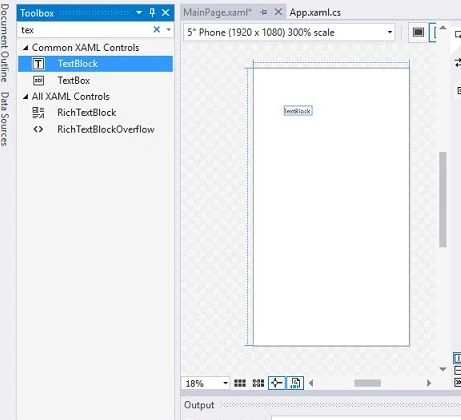 TextBlock 