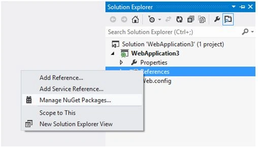Manage NuGet Packages