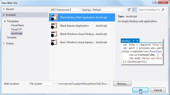 NewNodeApp