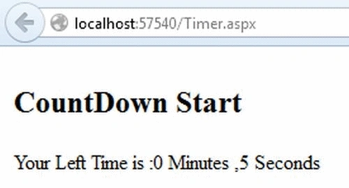 CountDownStart