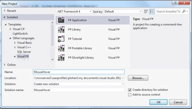 CreateApplication