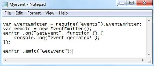 EventEmitterObject