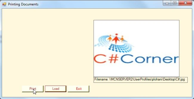 ClickOnPrintButton