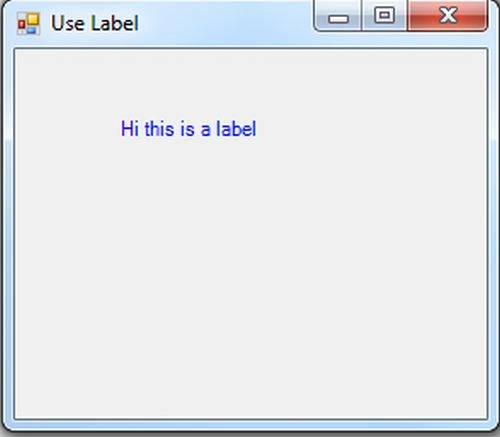 UseLabel