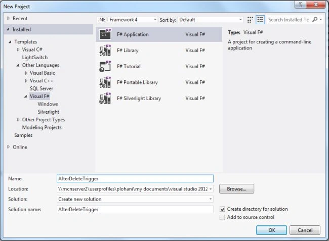 CreateApplication