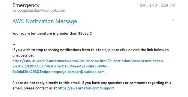 Email Notification