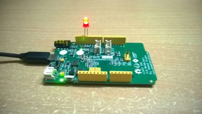 led