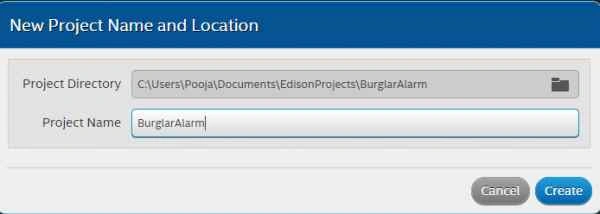 Create a new project