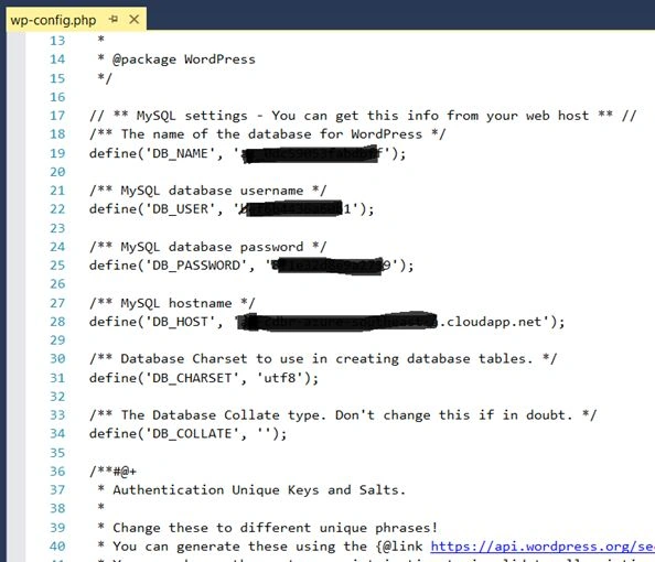 wp-config