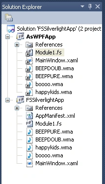 Solution Explorer