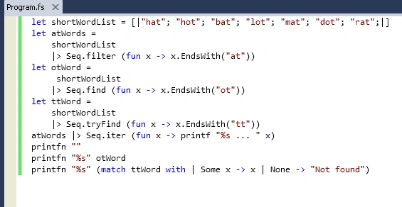 find-filter Example
