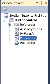 Solution Explorer