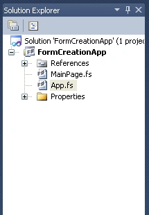Solution Explorer