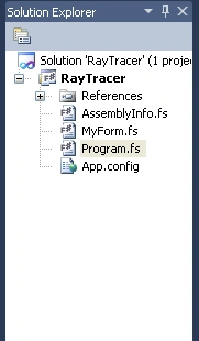 Solution Explorer