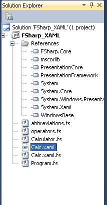 Solution Explorer