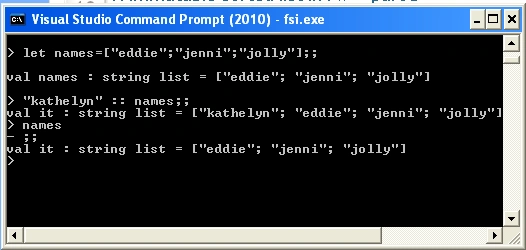 List with 