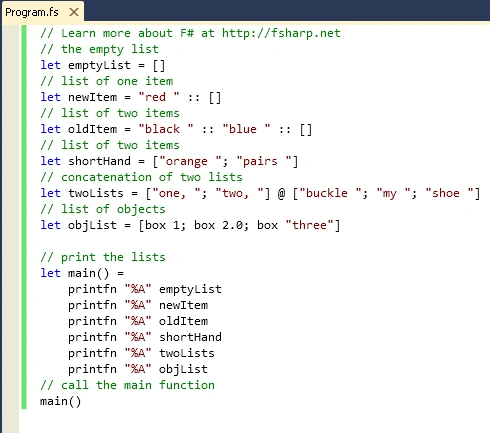 List Types