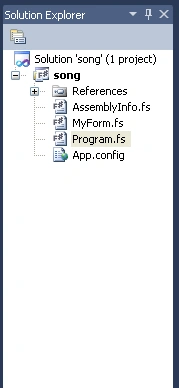 Solution Explorer