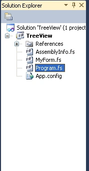 Solution Explorer