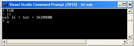 Factorial example