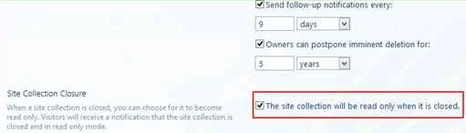 Site collection