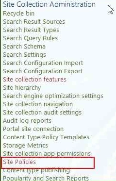 Site policies-2