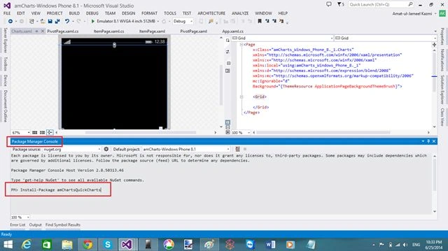 Package Manager Console after PM
