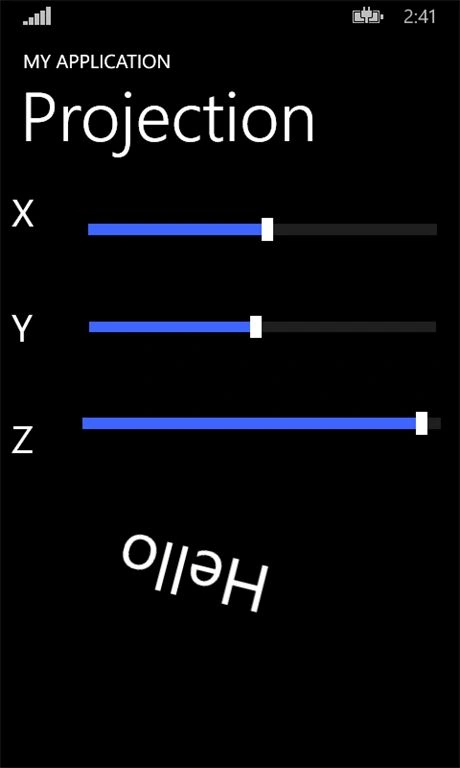 slider