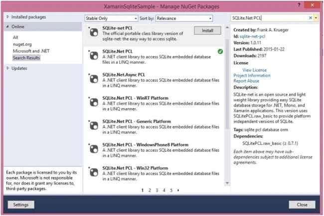 SQLite