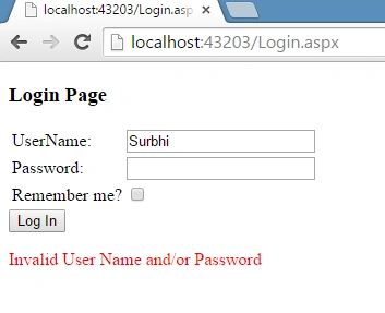 invalid user