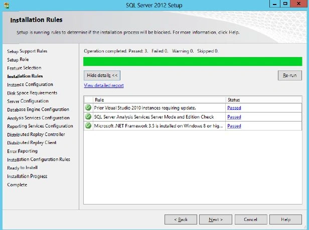 Installation Rules