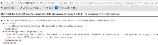 access the above Rest API