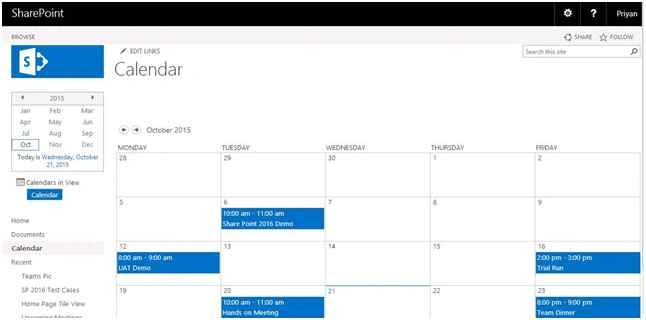 calendar 