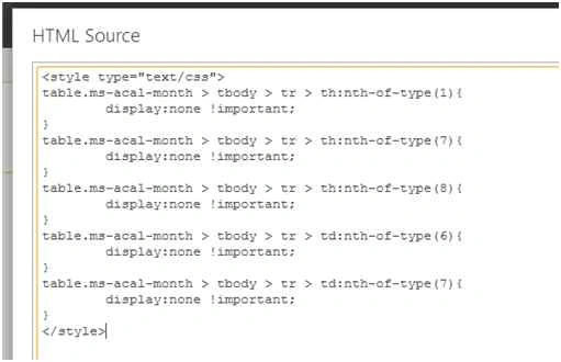 HTML Source