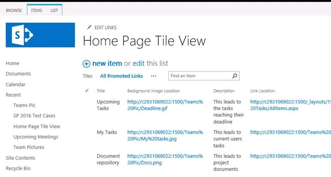 add the remaining links