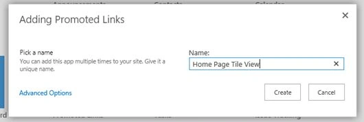 Promoted Links app