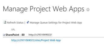 Managment project web apps