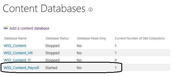 Content DB