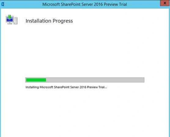 install process