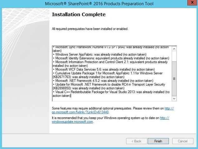 Installation