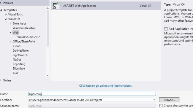 web application