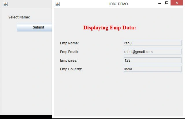 Display rahul Data
