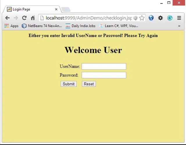 Error Page
